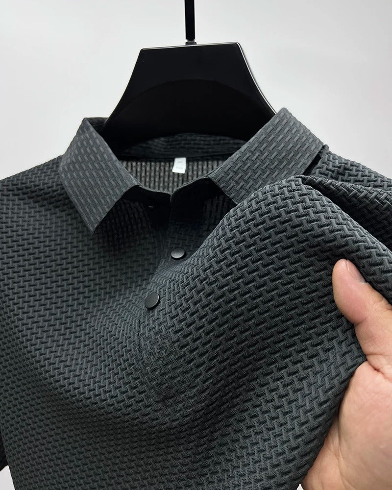 Alex™ - Silk Polo Shirt (60% Discount)